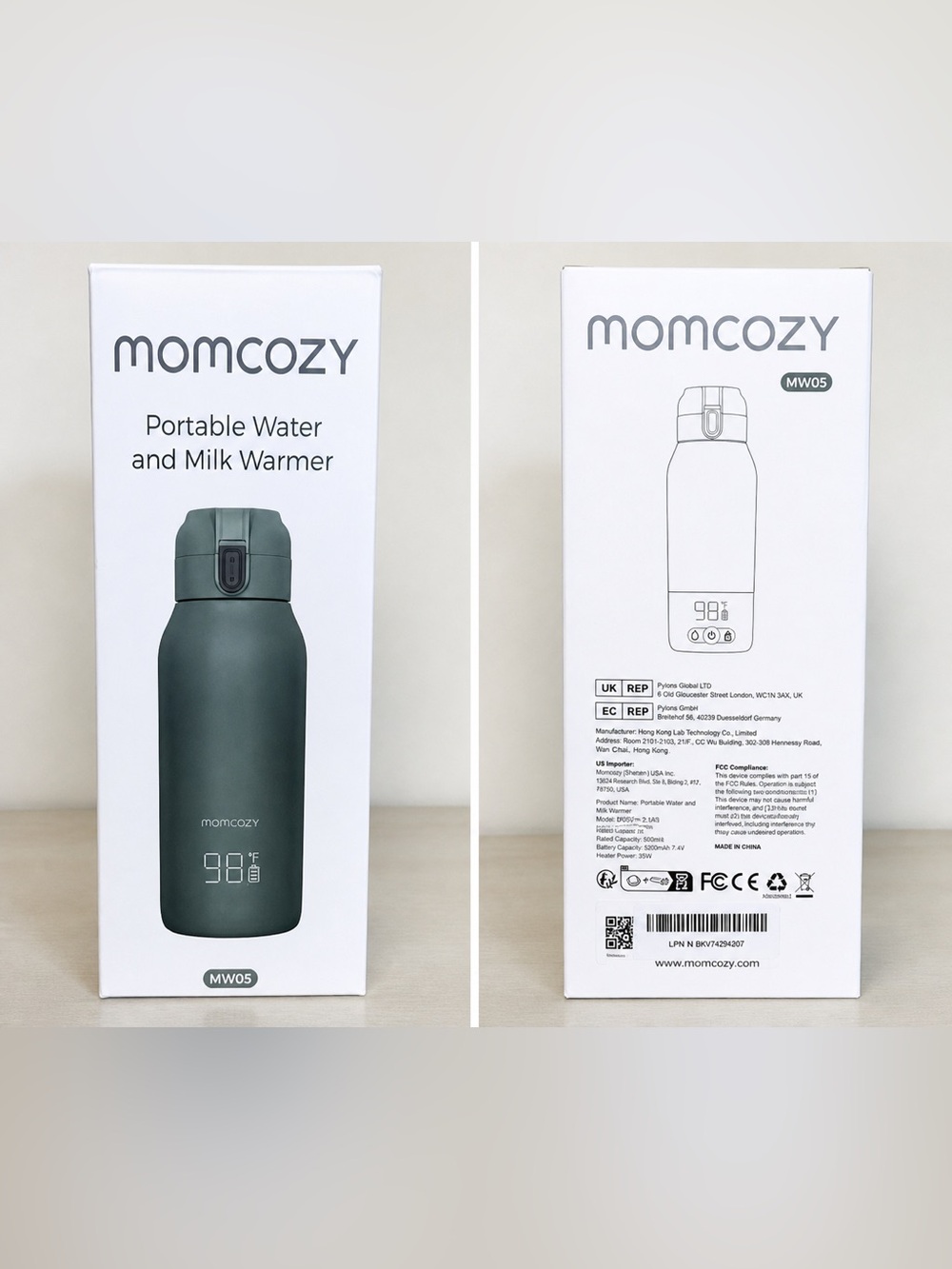 momcozy Portable Water and Milk Warmer